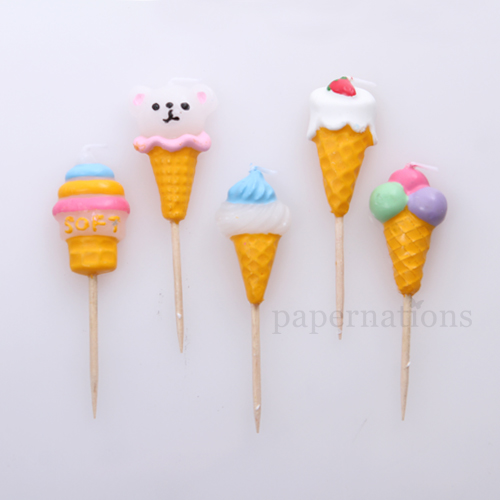 Ice Cream Candles